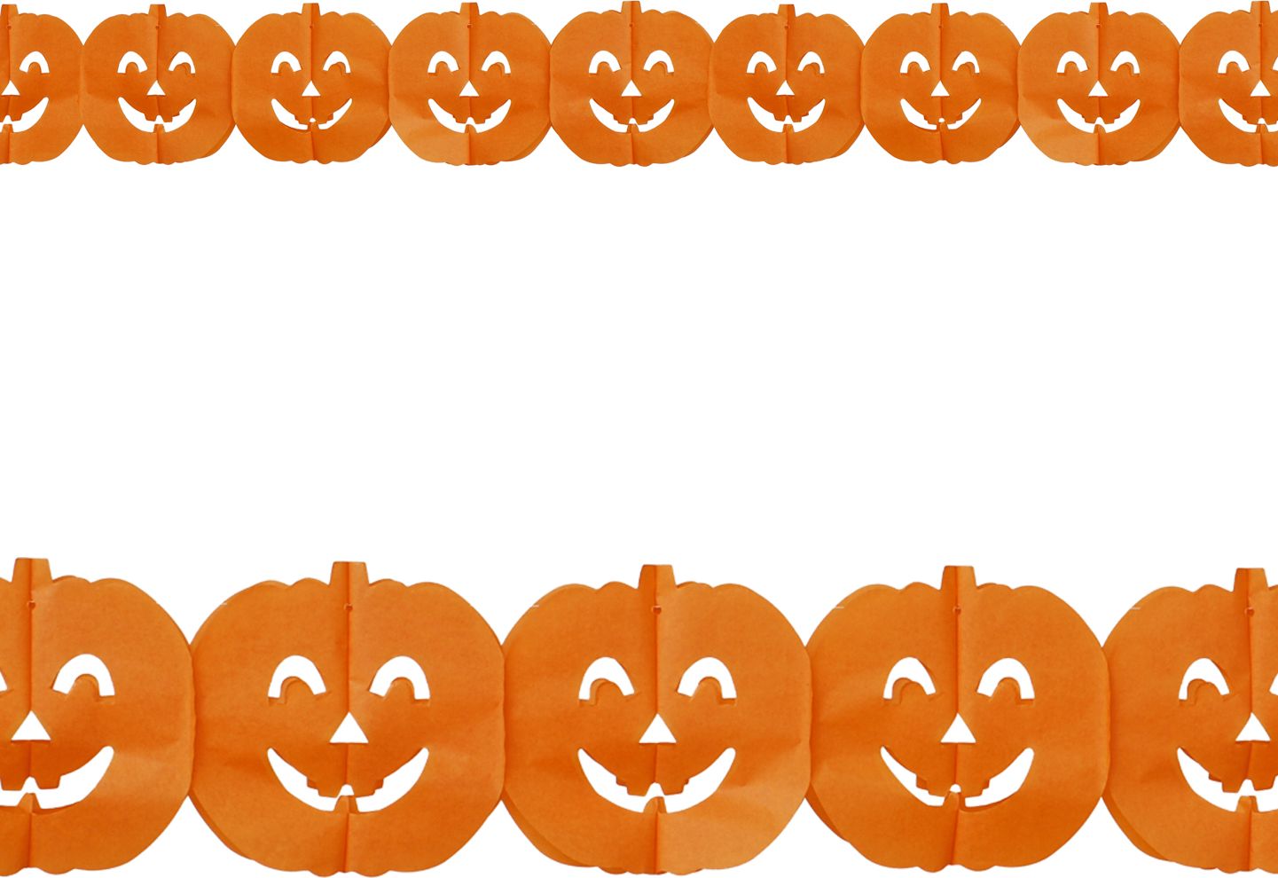 Halloween Pompoenen Guirlande