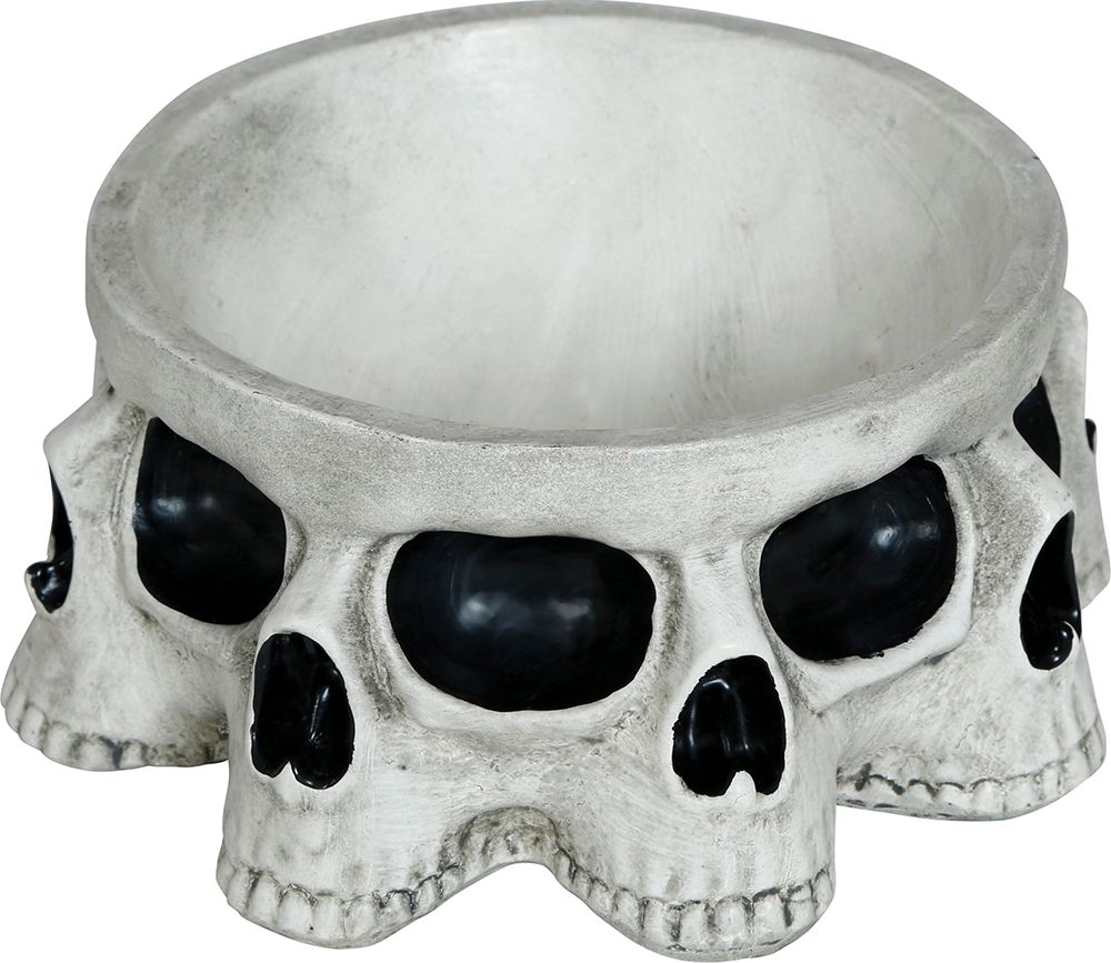 Halloween Ronde Doodshoofd Schaal