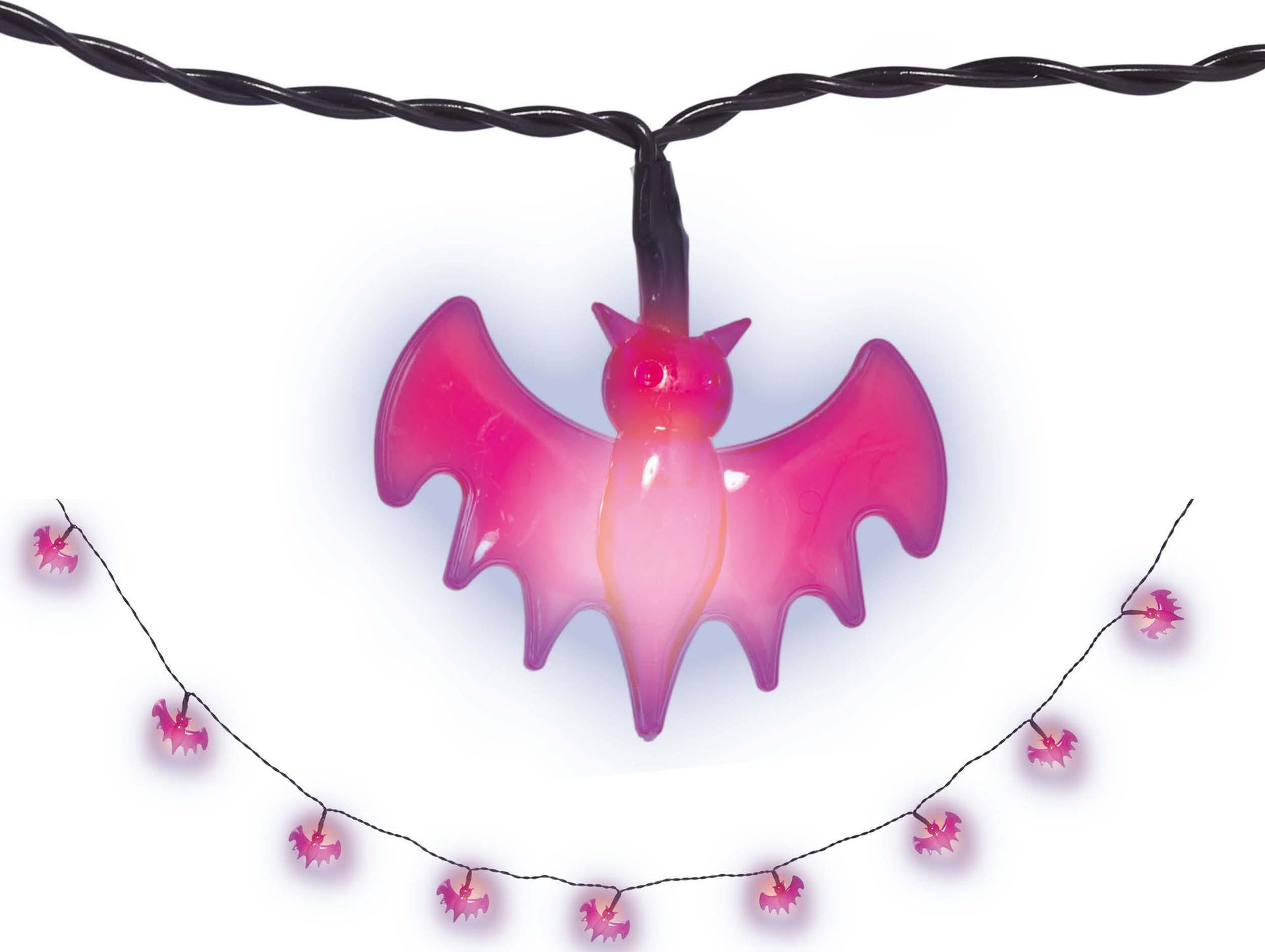 Halloween Roze Vleermuizen Lichtslinger