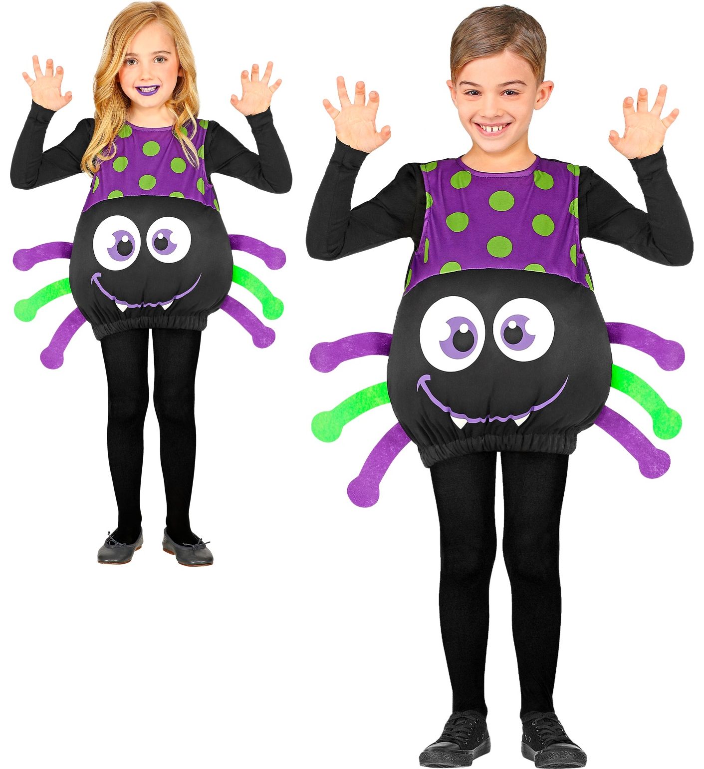 Halloween schattig spin kostuum kind