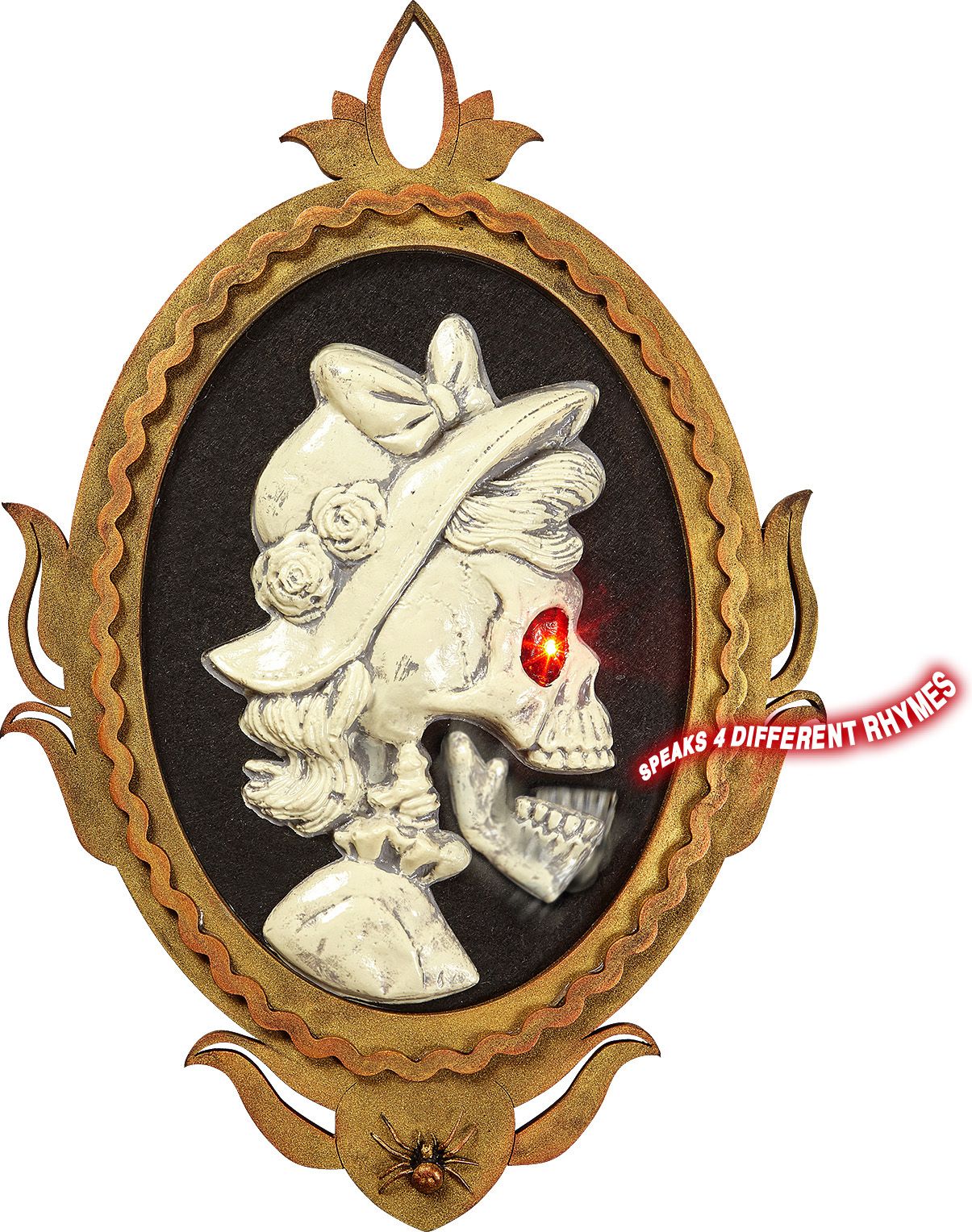 Halloween Schilderij Vrouwelijke Doodskop