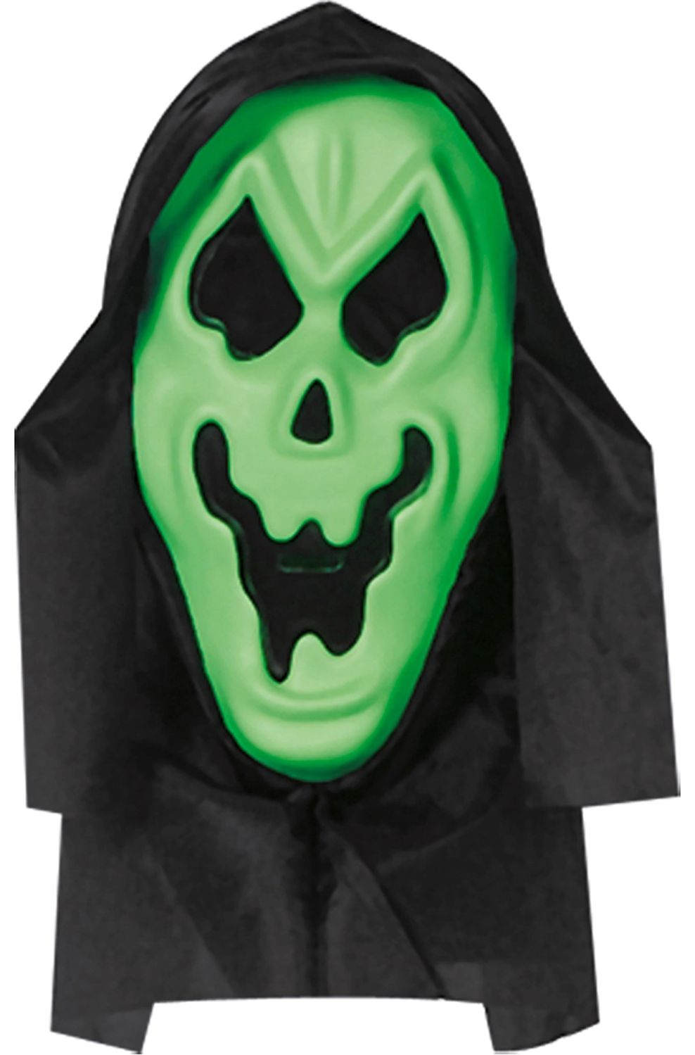 Halloween Scream Masker Groen