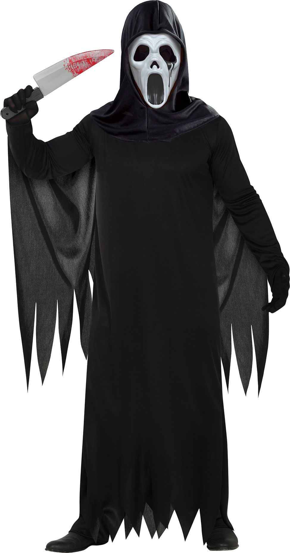 Halloween Scream Outfit met Masker Volwassenen