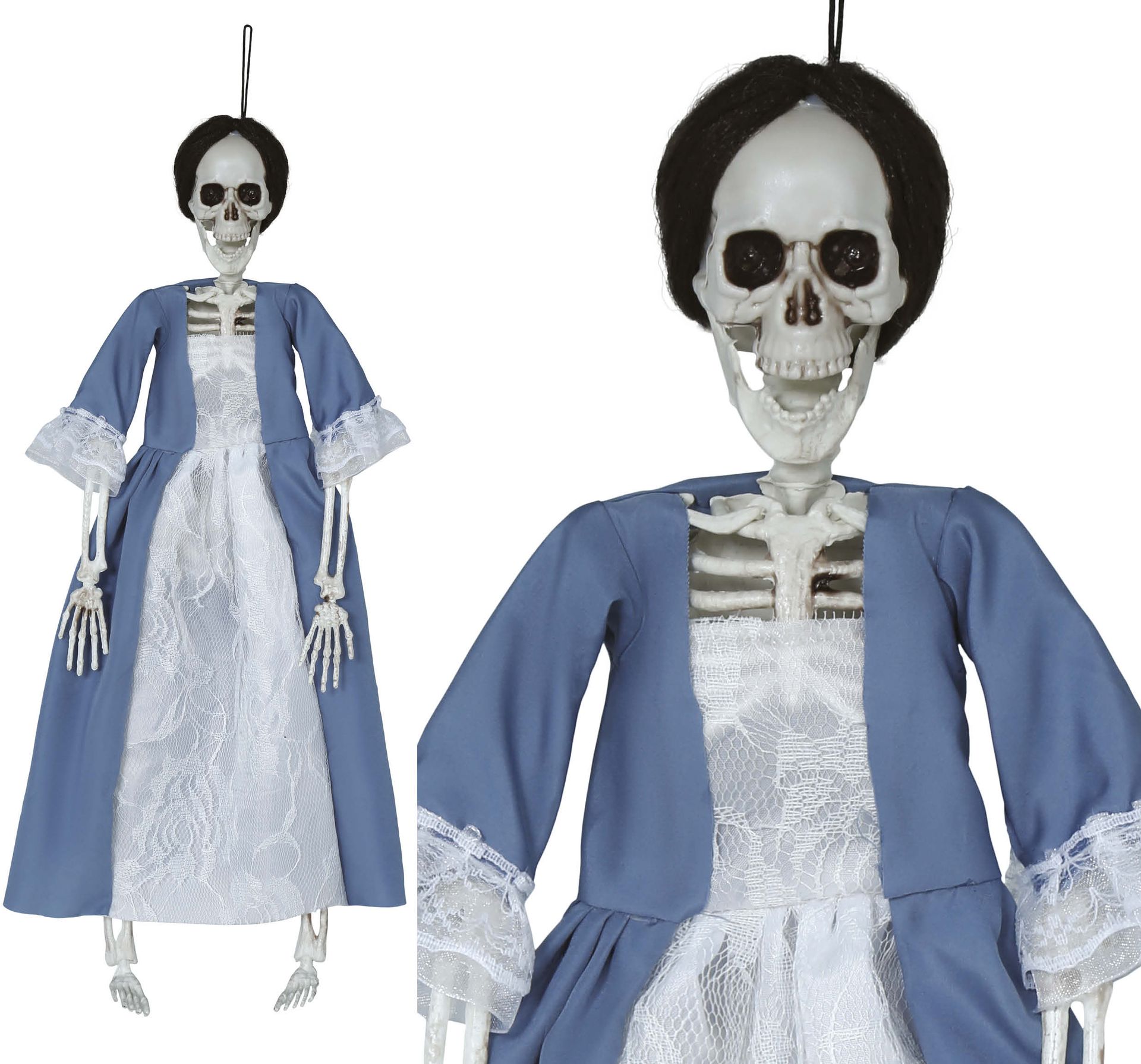 Halloween Skelet Hangende Vrouw Rok 40cm