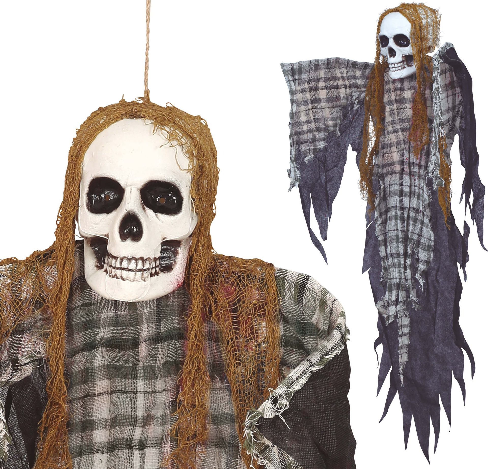 Halloween Skelet Hangpop 120cm