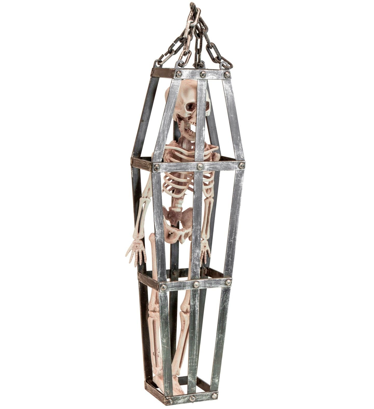Halloween Skelet In Kooi Hang Accessoire