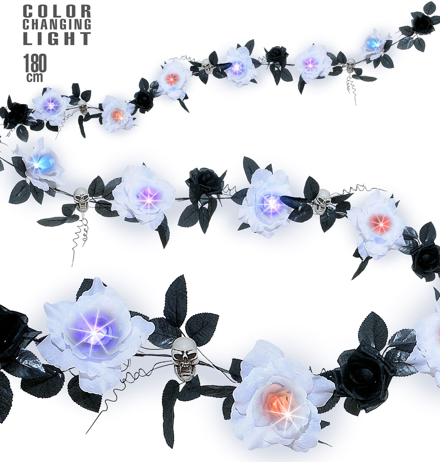 Halloween Slinger Van Witte Rozen