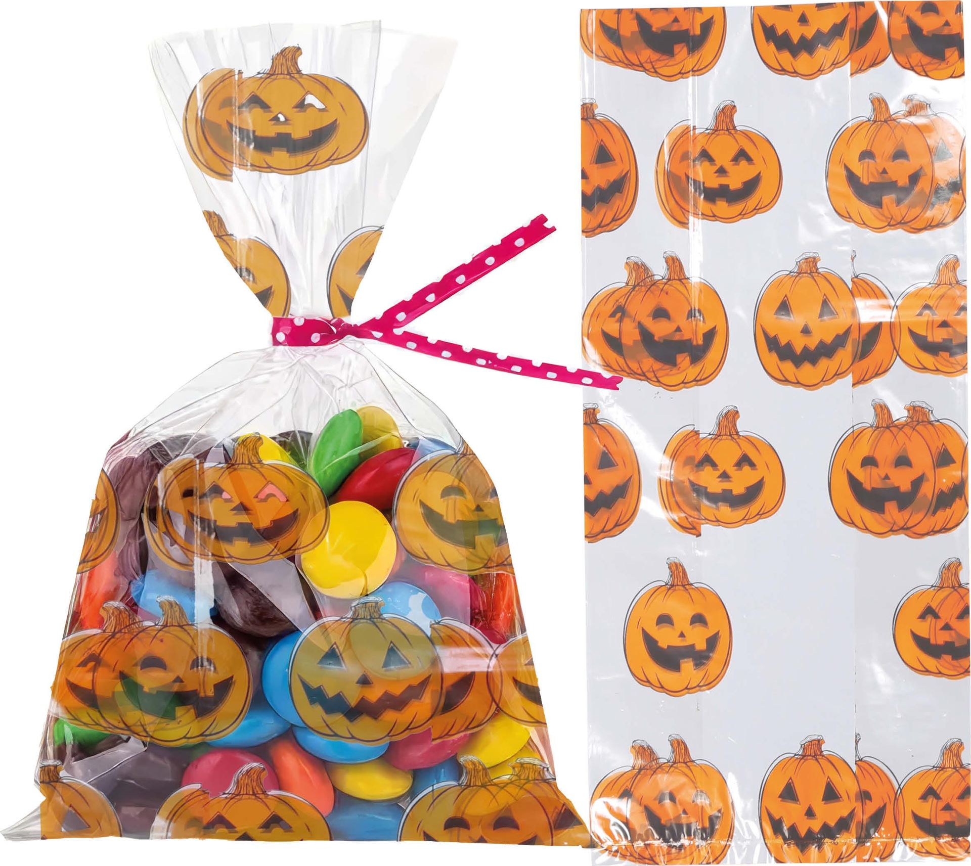 Halloween Snoepzakjes Pompoenen