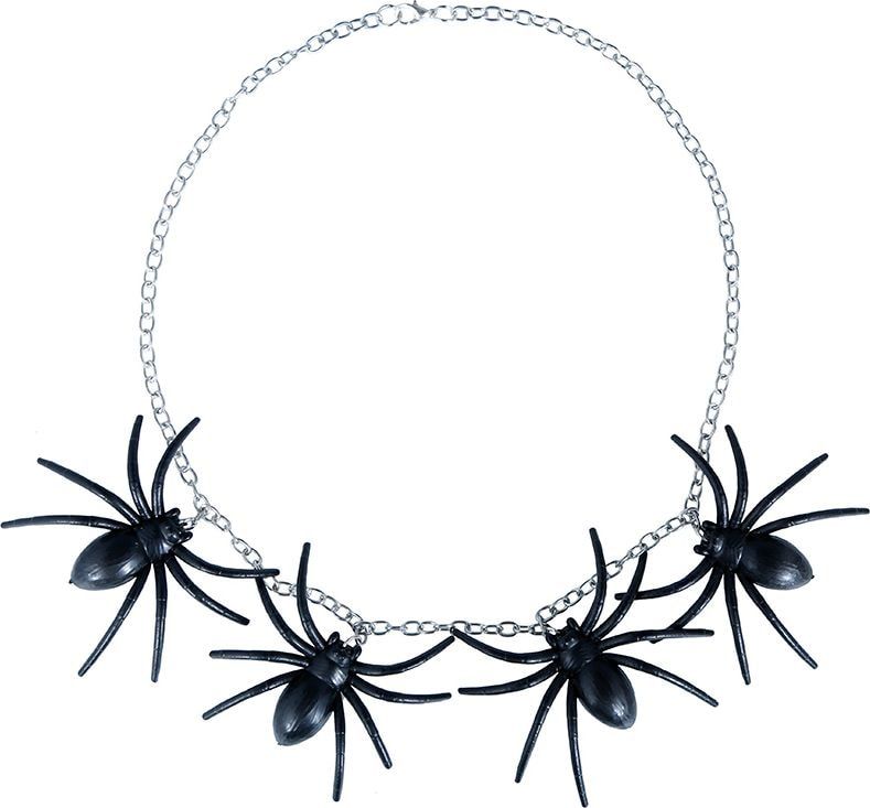 Halloween Spinnen Oorbellen en Ketting