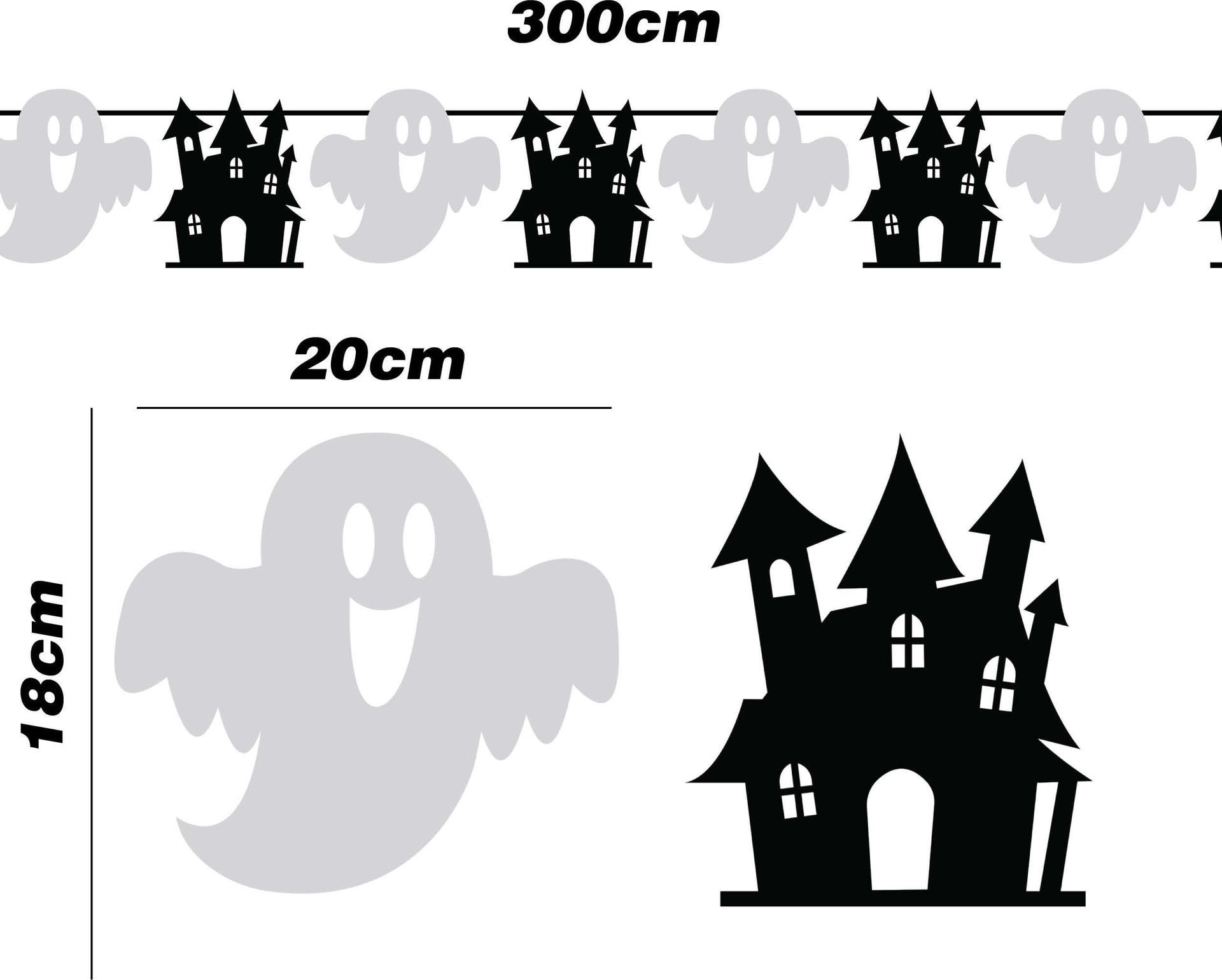 Halloween Spoken en Kastelen Slinger