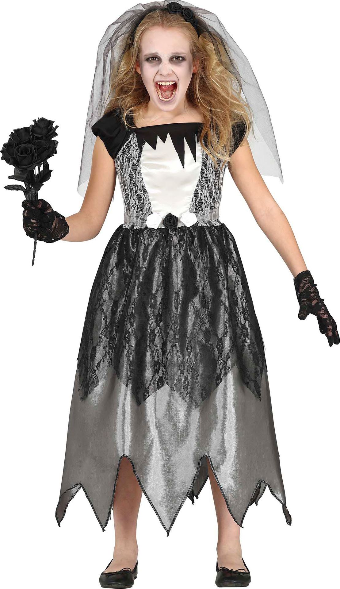 Halloween Spook Bruidsjurk Meisje