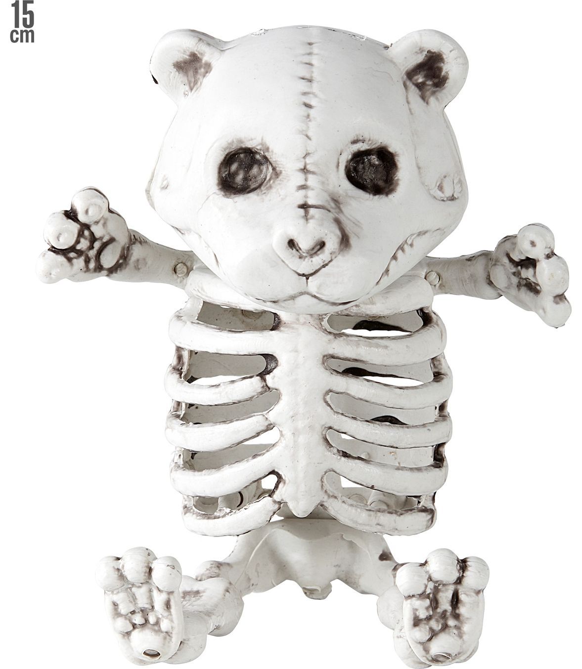 Halloween teddy bear skelet decoratie