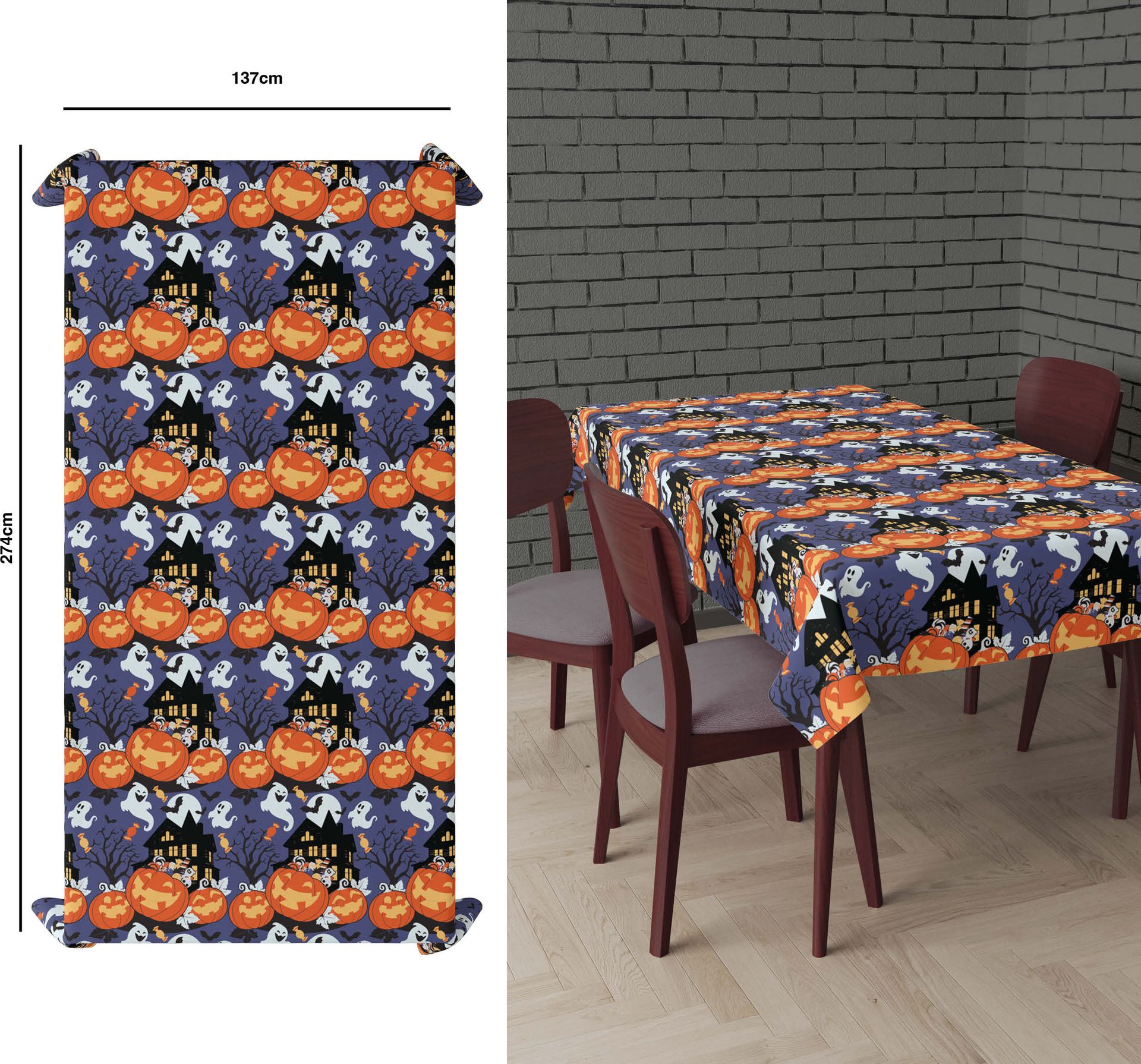 Halloween Trick Or Treat Tafelkleed