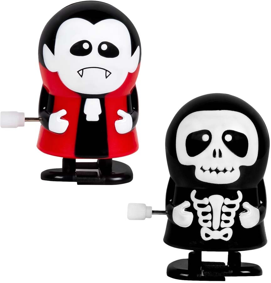 Halloween Vampier en Skelet Opwindfiguurtjes