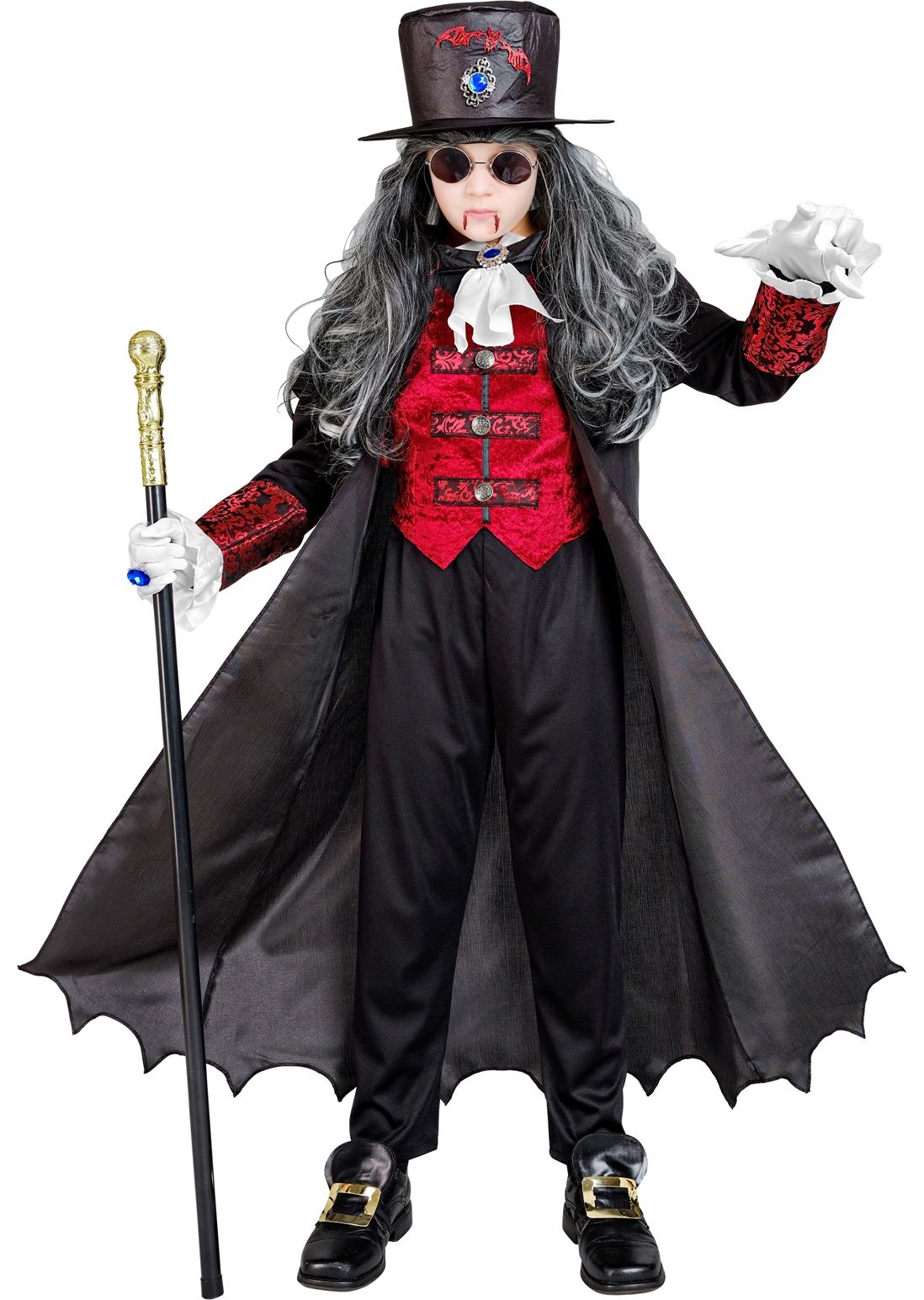 Halloween Vampire King Kostuum Kind