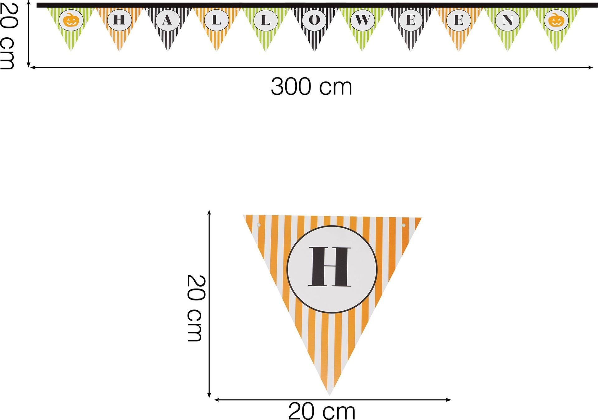 Halloween Versiering Vlaggenlijn