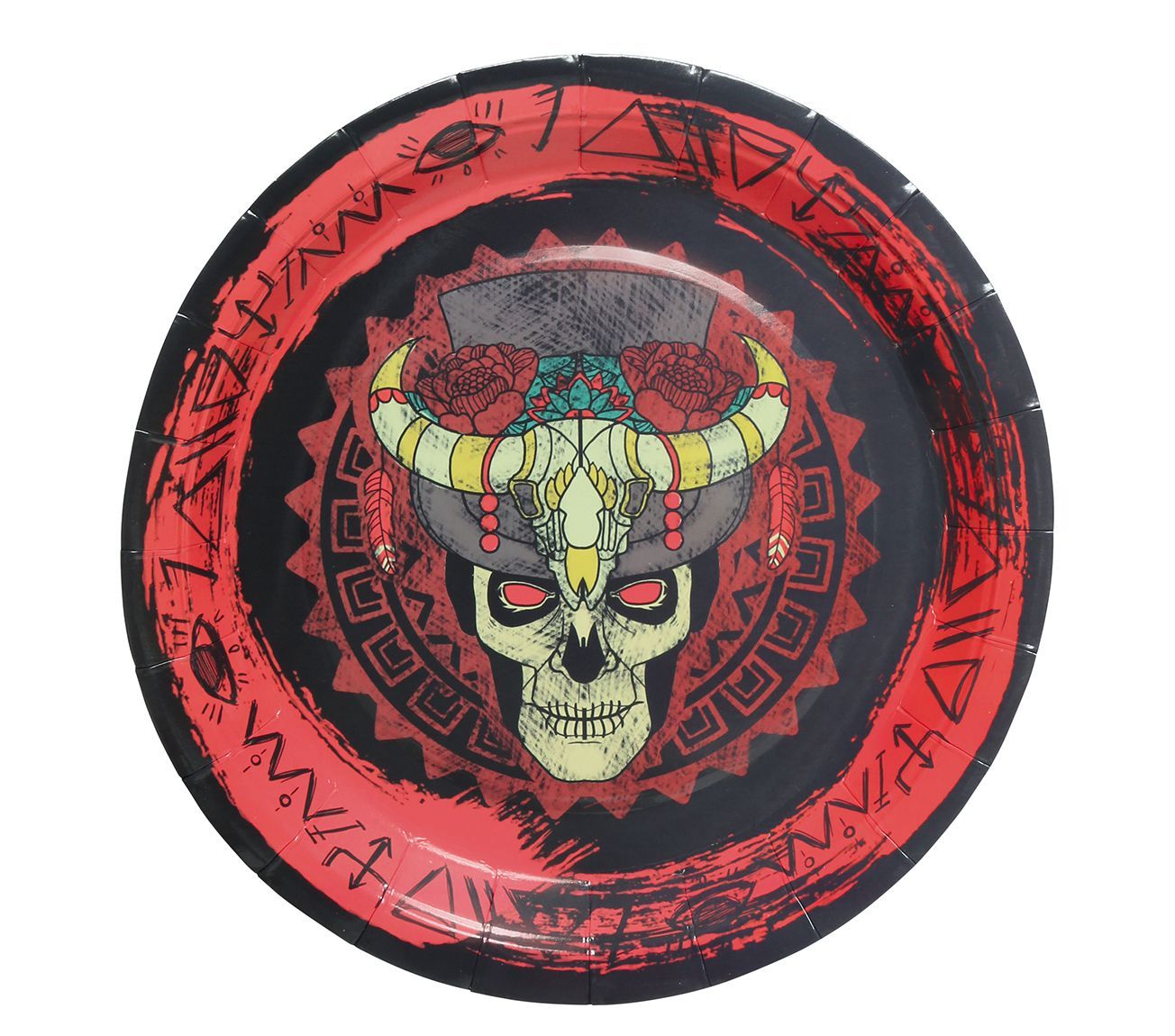 Halloween Voodoo Wegwerpbordjes