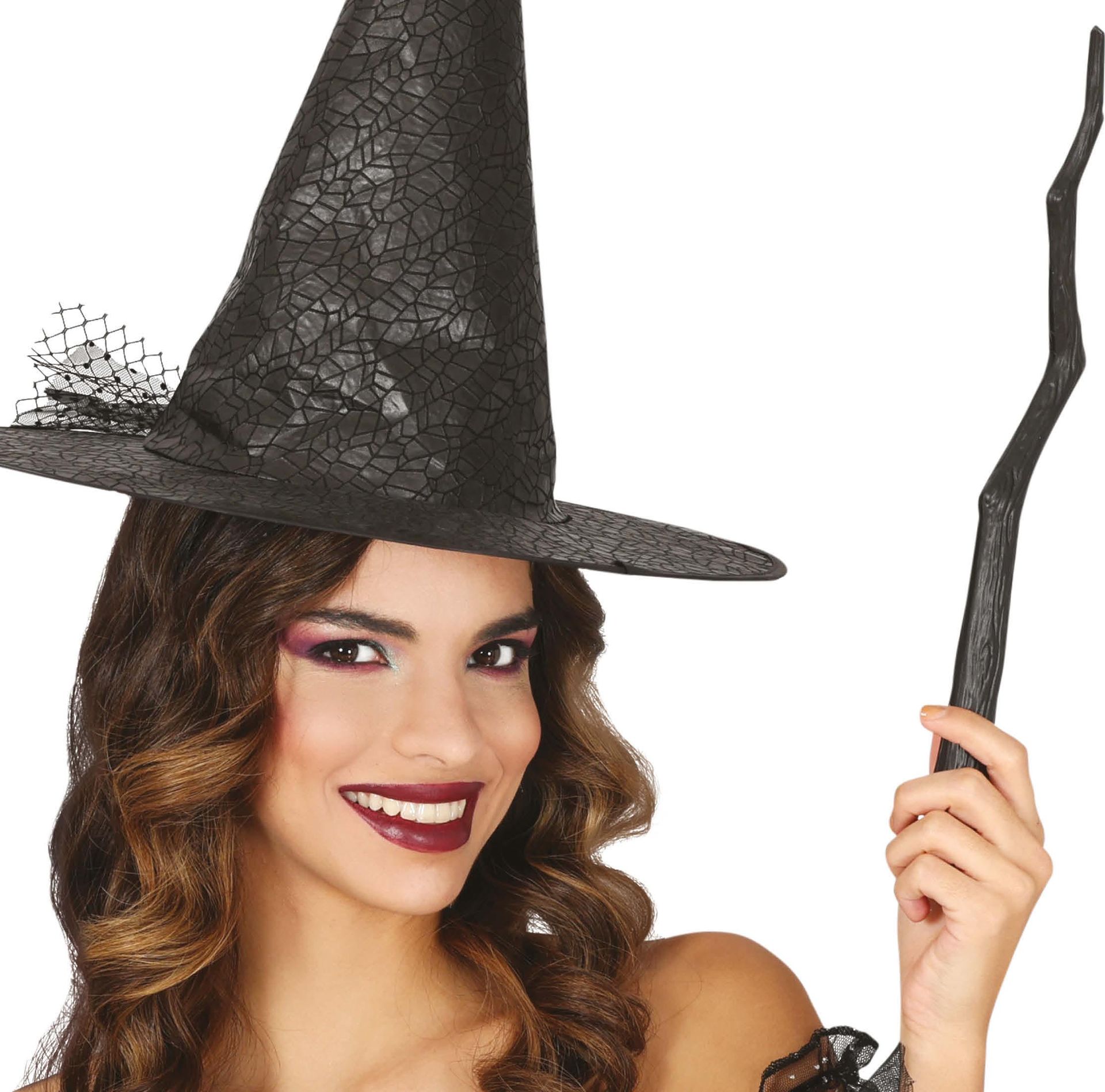 Halloween Zwarte Toverstaf