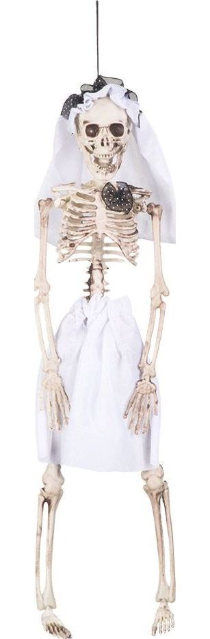 Hangende Skelet Bruidsjurk Decoratie