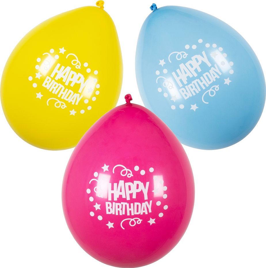Happy Birthday Ballon Verjaardag