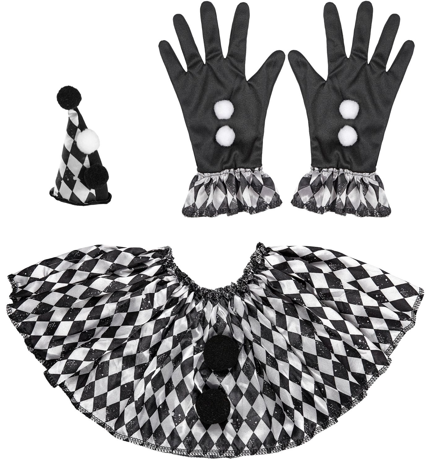 Harlekijn Accessoire Setje