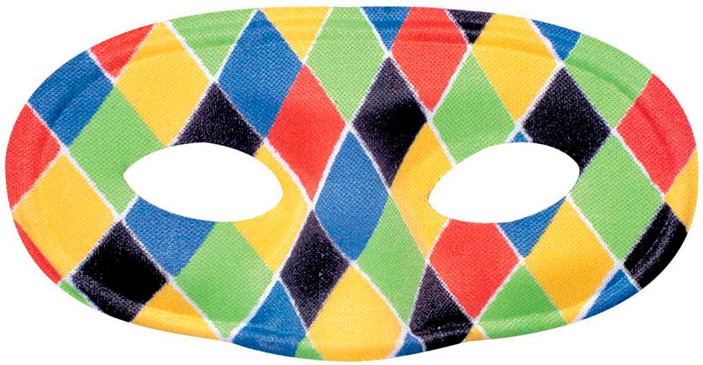Harlekijn Oogmasker Kind