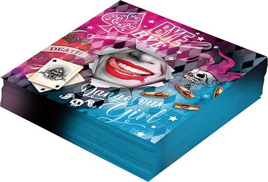 Harley Quinn Danger Servetten