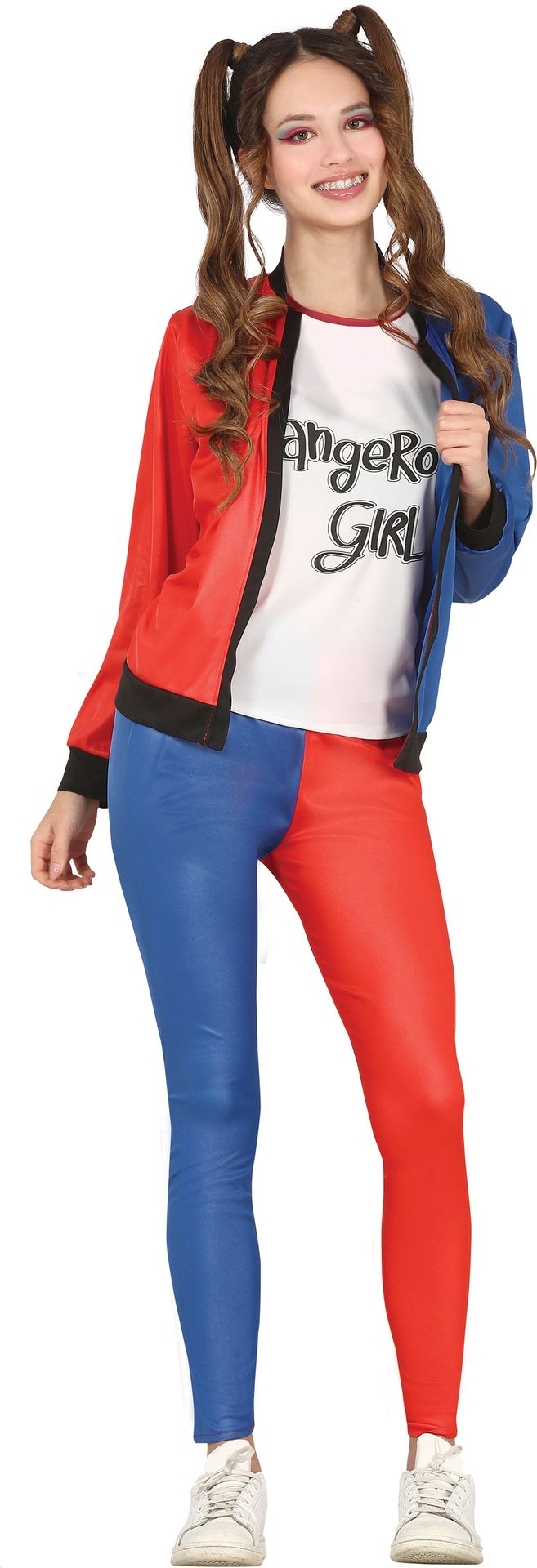 Harley Quinn Meisje Outfit 14-16 Jaar