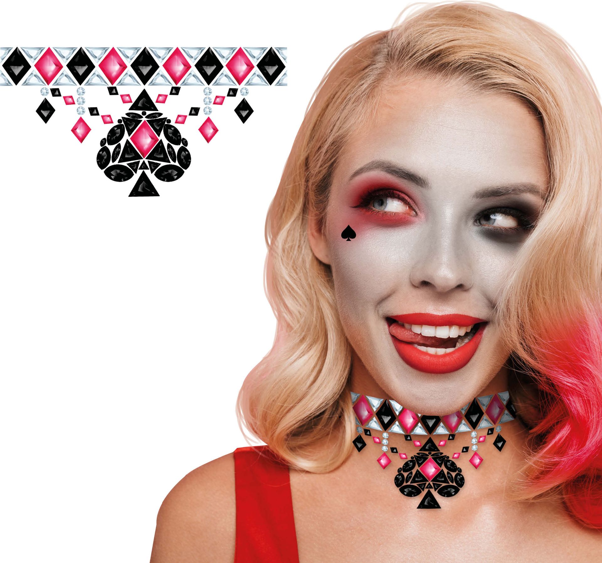Harley Quinn Plakjuwelen Zelfklevend
