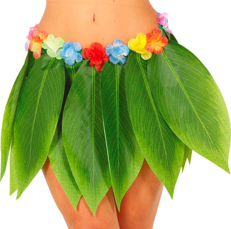 Hawaii Bananenbladeren Rokje