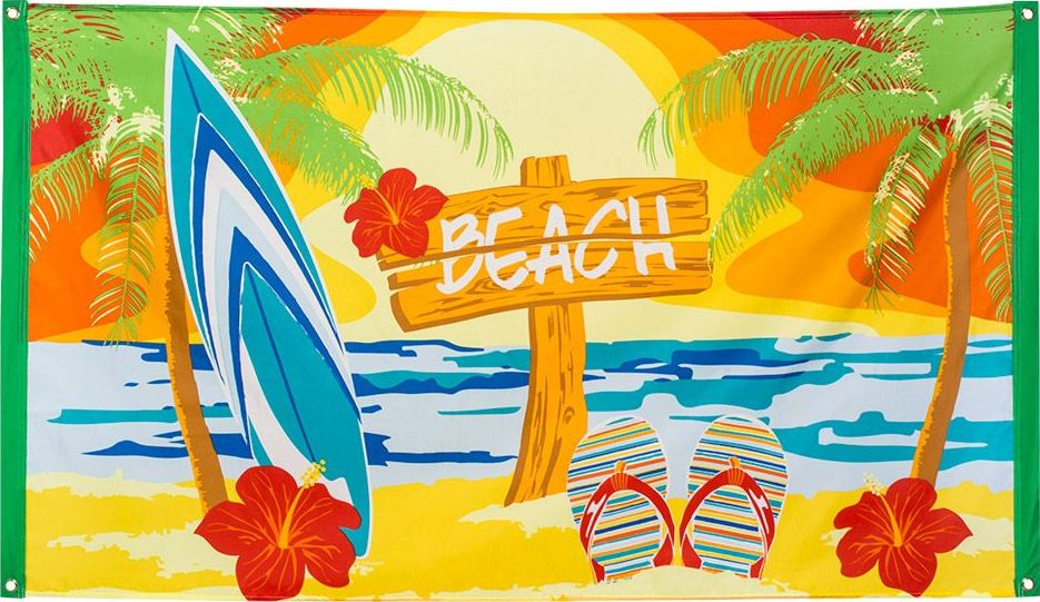 Hawaii Beach Party Vlag