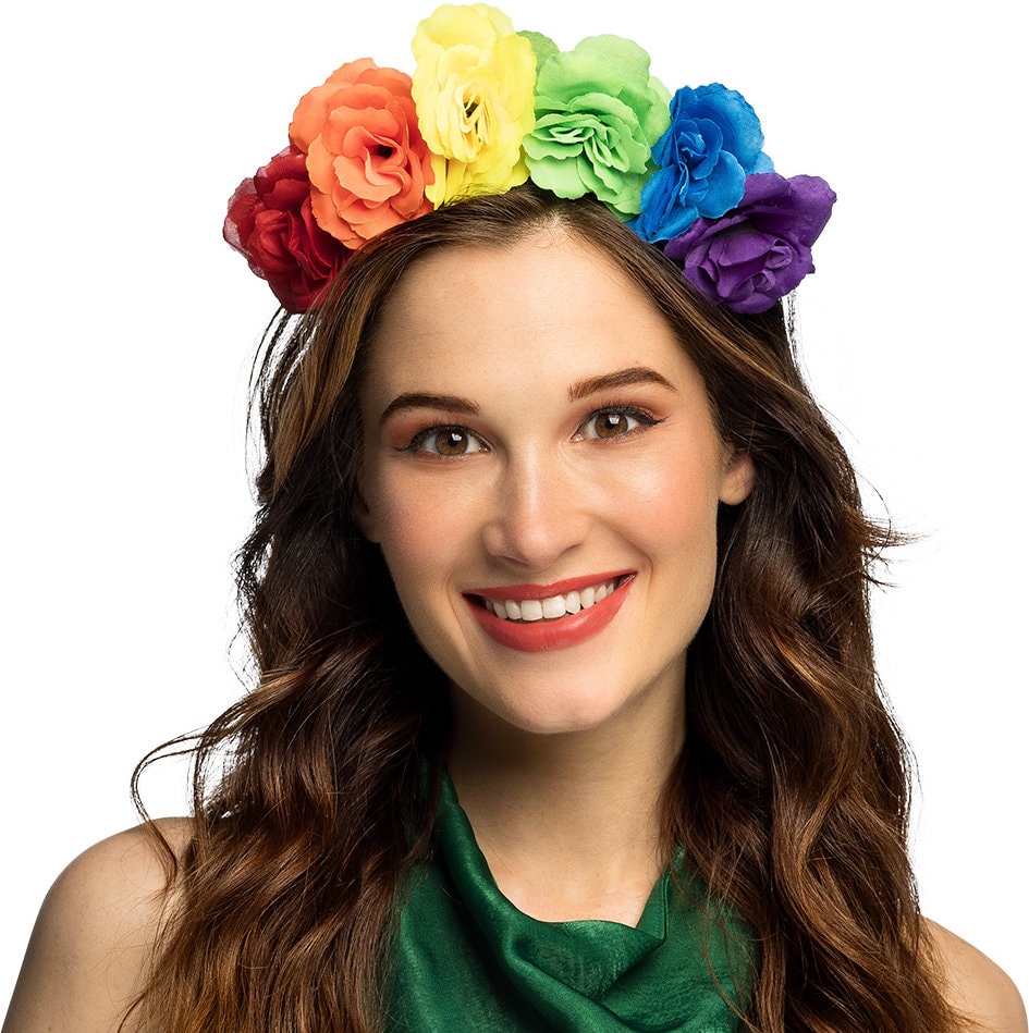 Hawaii Diadeem Flora Regenboog Dames