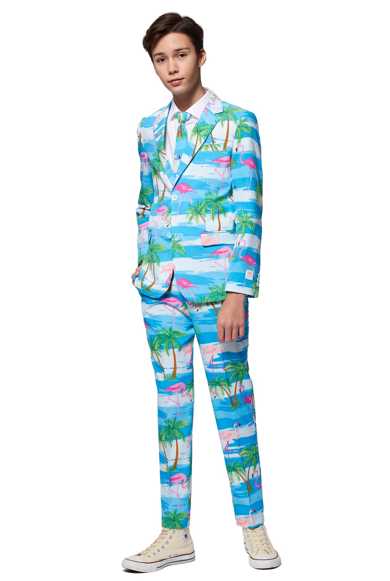 Hawaii Flamingo Opposuits Kostuumtieners