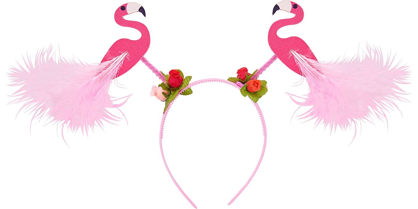 Hawaii Glitter Flamingo Haarband