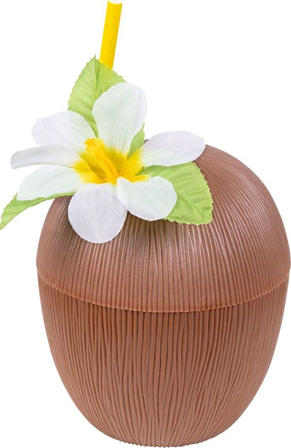 Hawaii Kokosnoot Drinkbeker