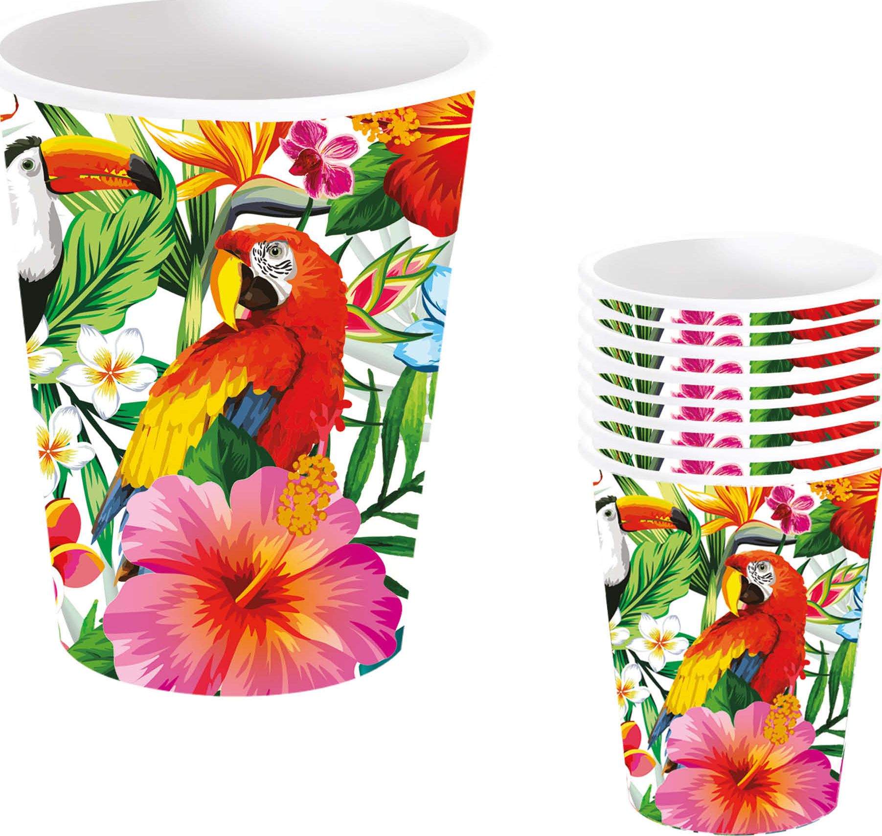 Hawaii Paradijs Partybekers 240ml