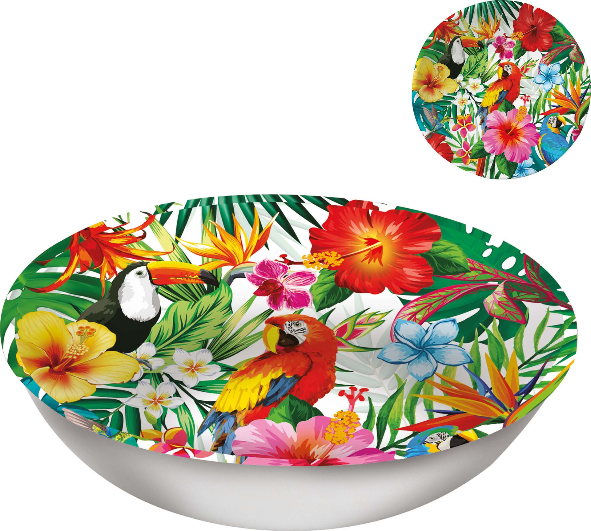 Hawaii Paradijs Schaal 32cm