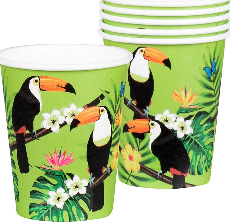 Hawaii Toekan Party Bekers