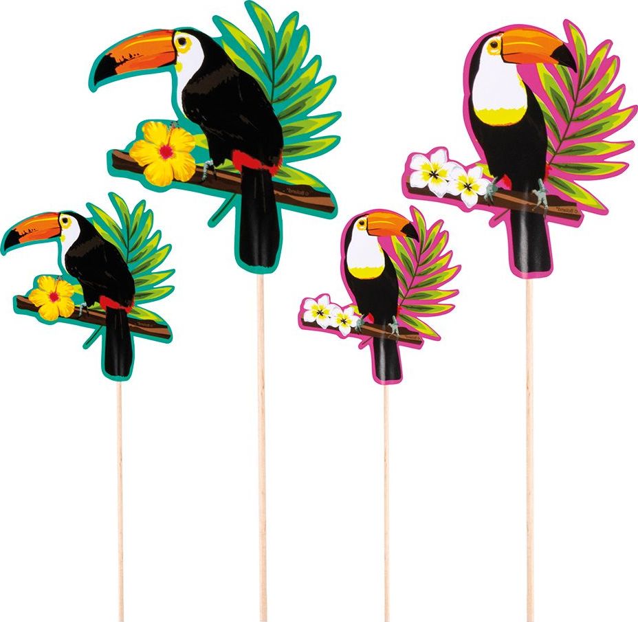 Hawaii Toekan Party Cocktail Prikkers