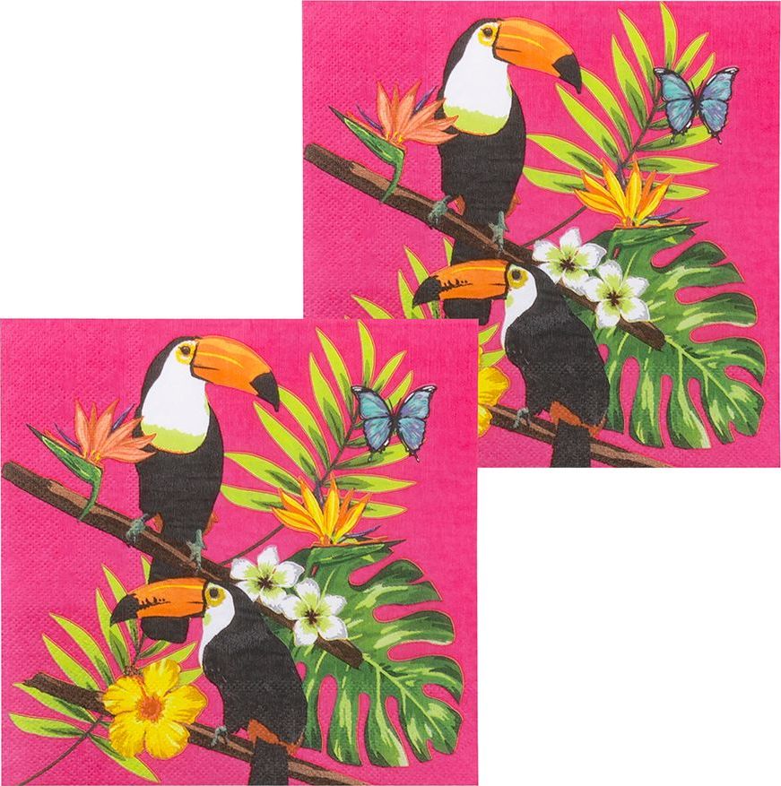 Hawaii Toekan Party Servetten
