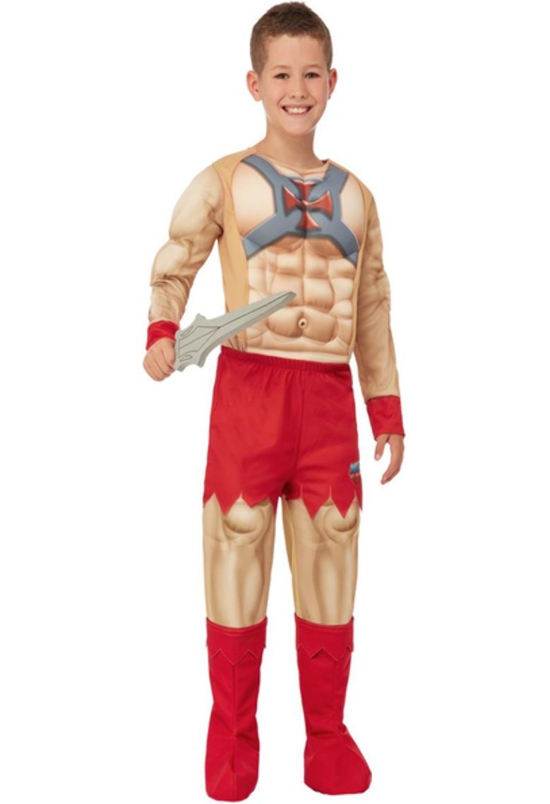 He-Man Jongens Kostuum Beige
