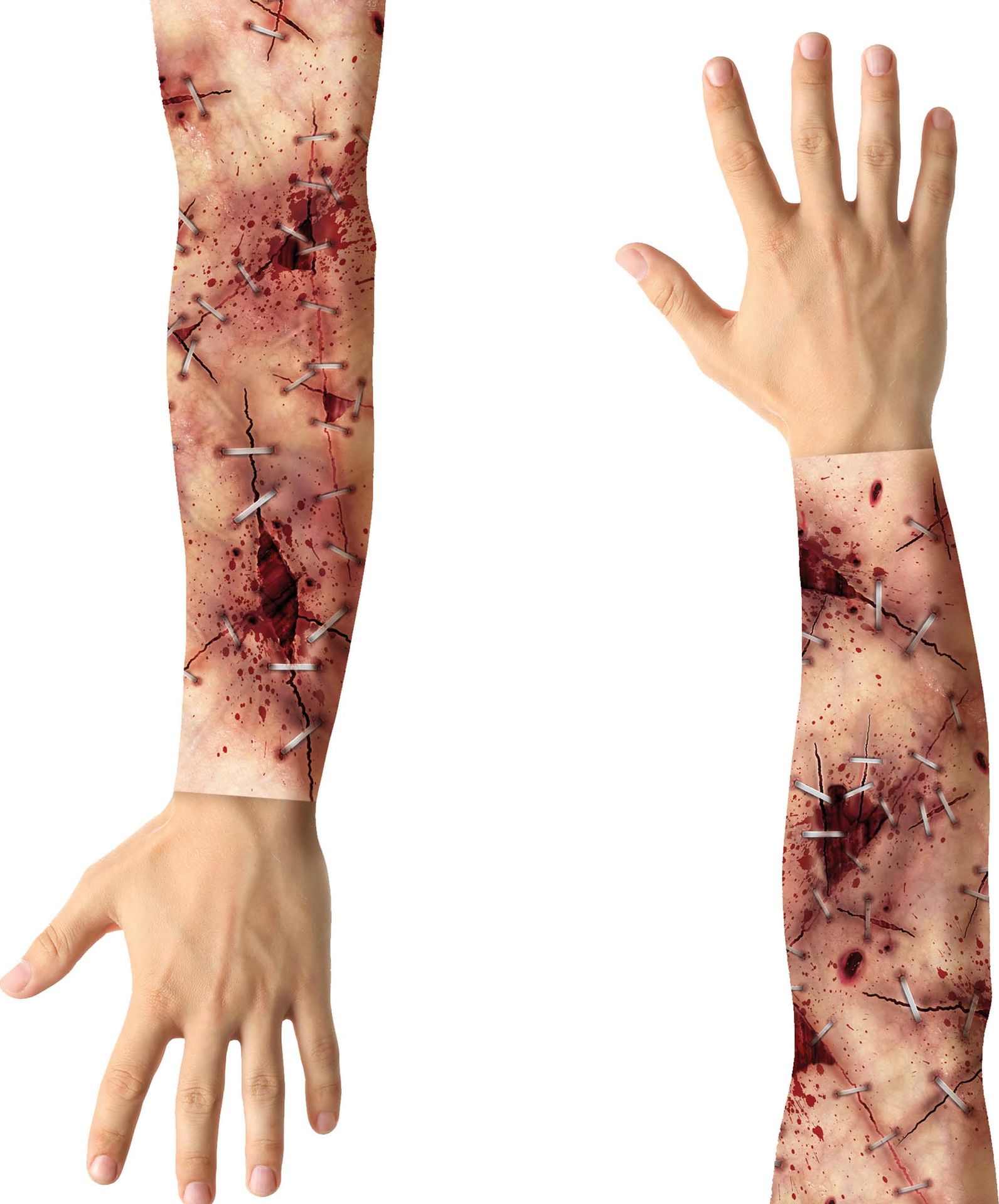 Hechting Wonden Tattoo Mouwen