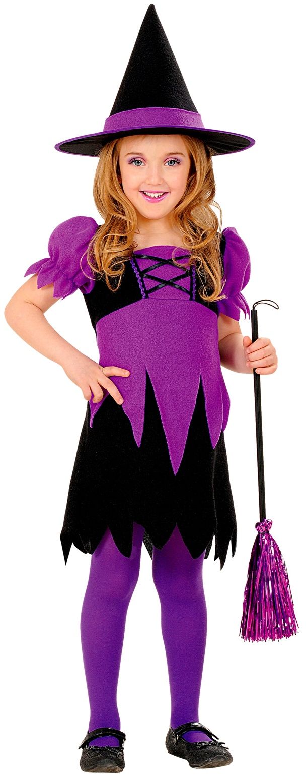Heks Jurkje Paars Halloween