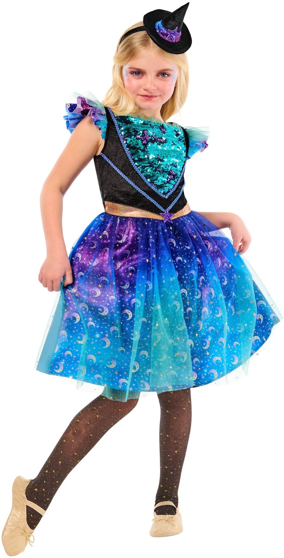 Heks Kostuum Meisjes Kosmisch