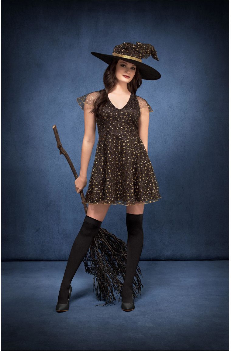 Heks Maan en Sterren Kostuum