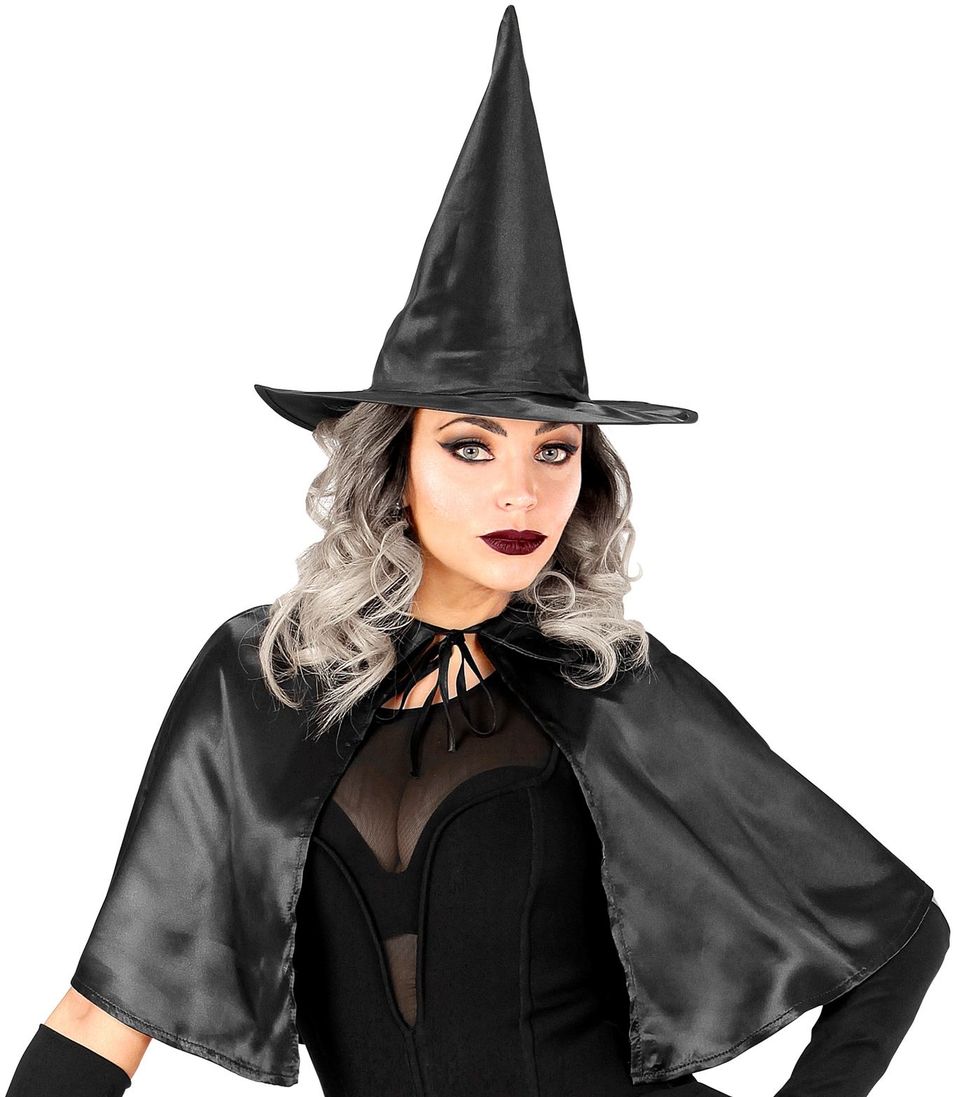 Heksen Cape met Hoed