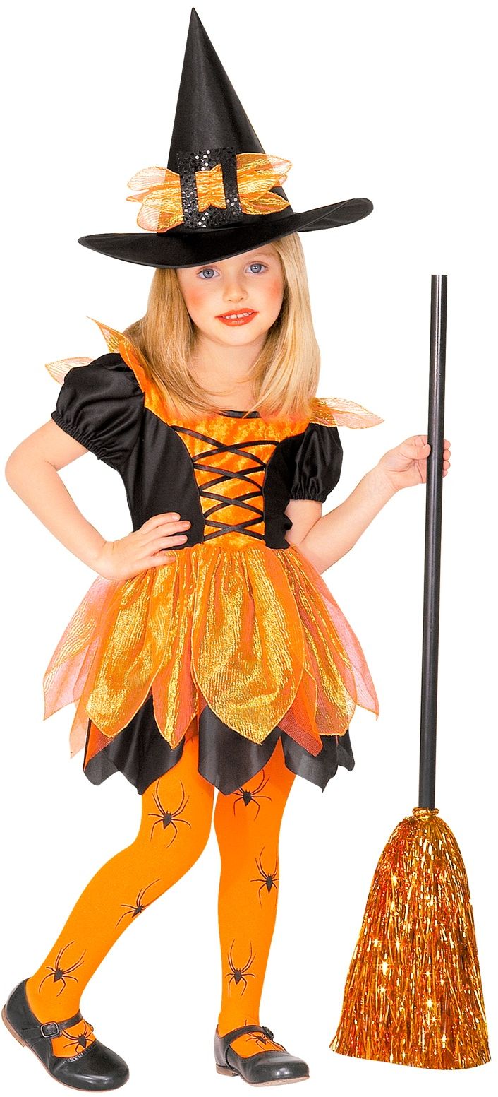 Heksen Jurkje Meisjes Oranje