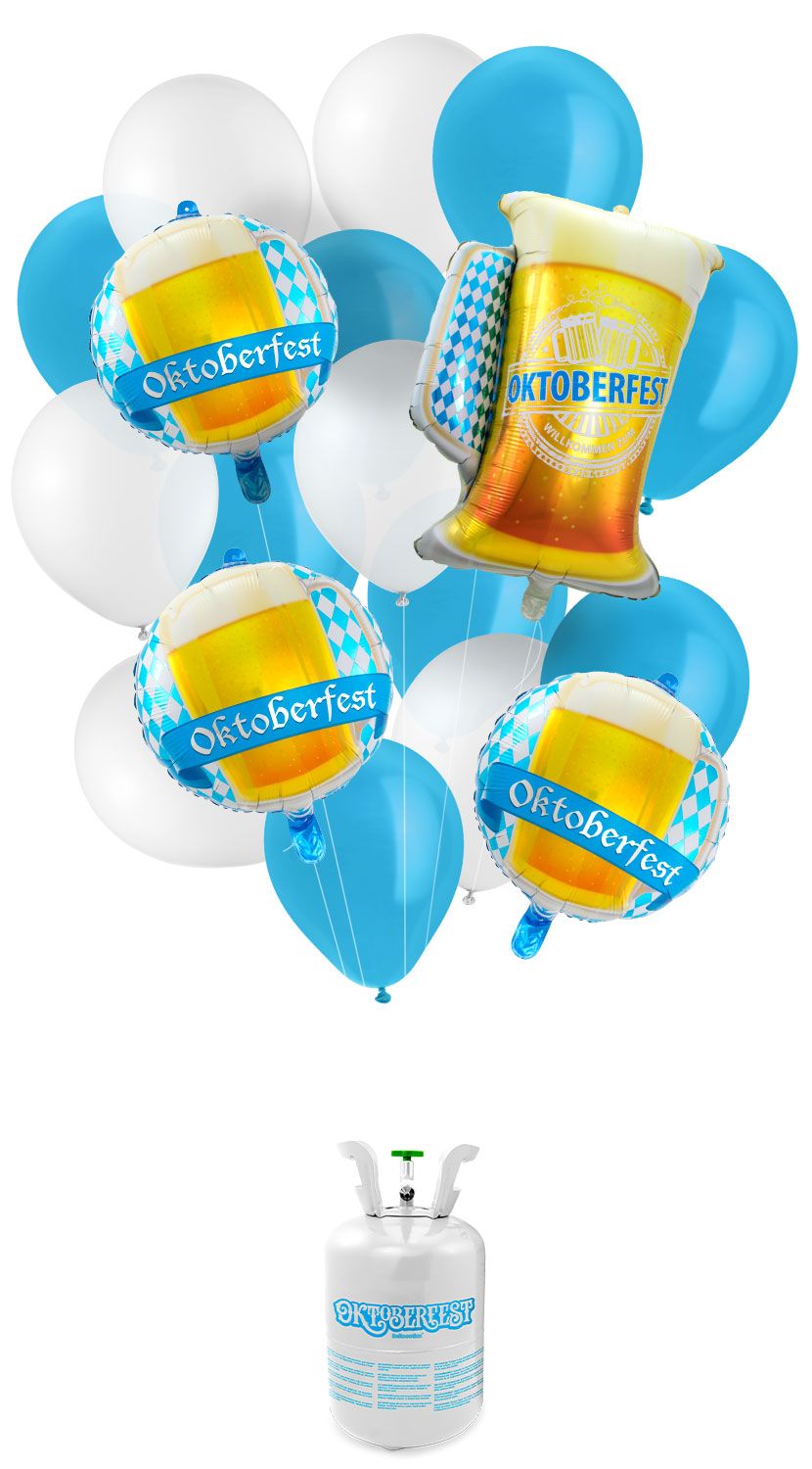 Heliumtank met Oktoberfest Ballonnen