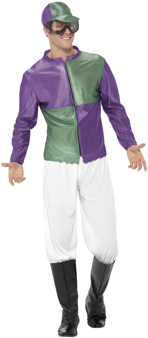 Heren Jockey Kostuum