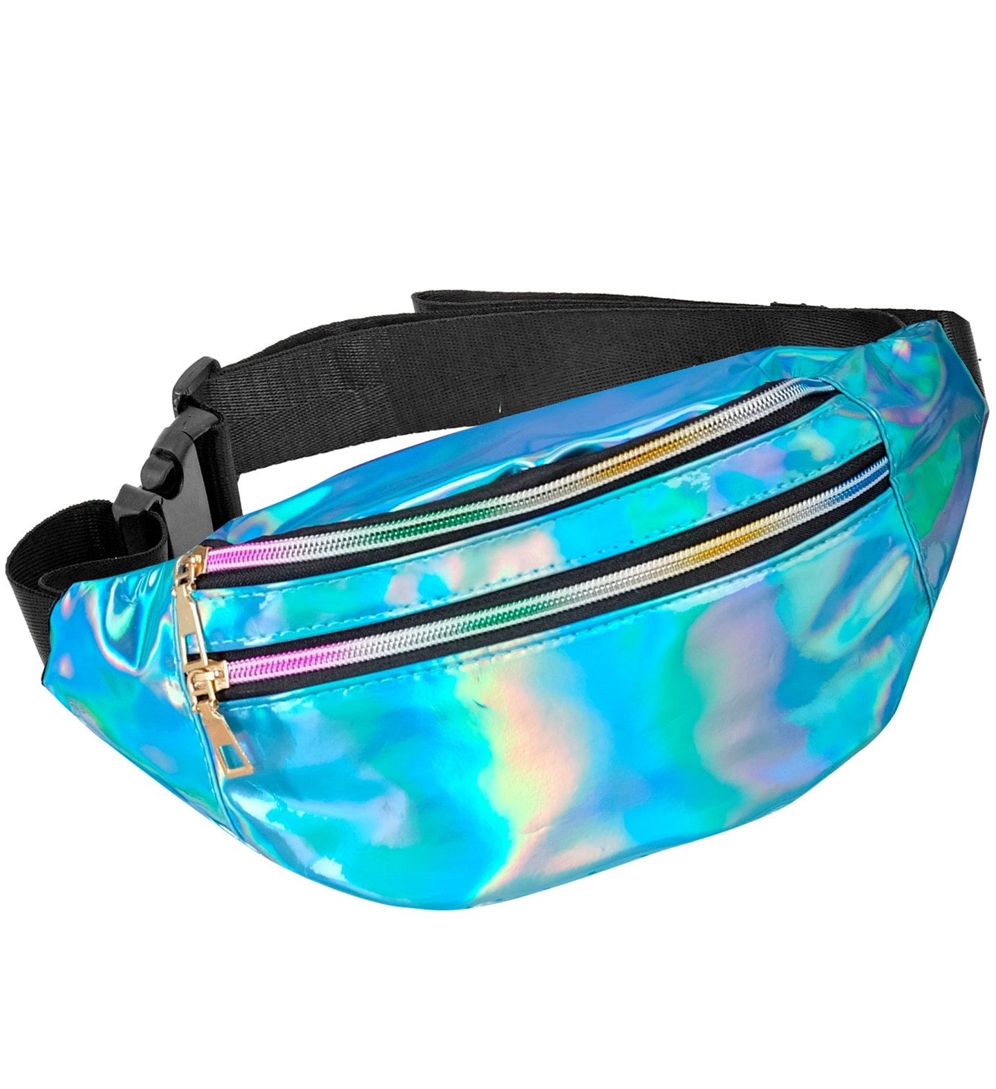 Heuptas Holografisch Blauw Dames Heren